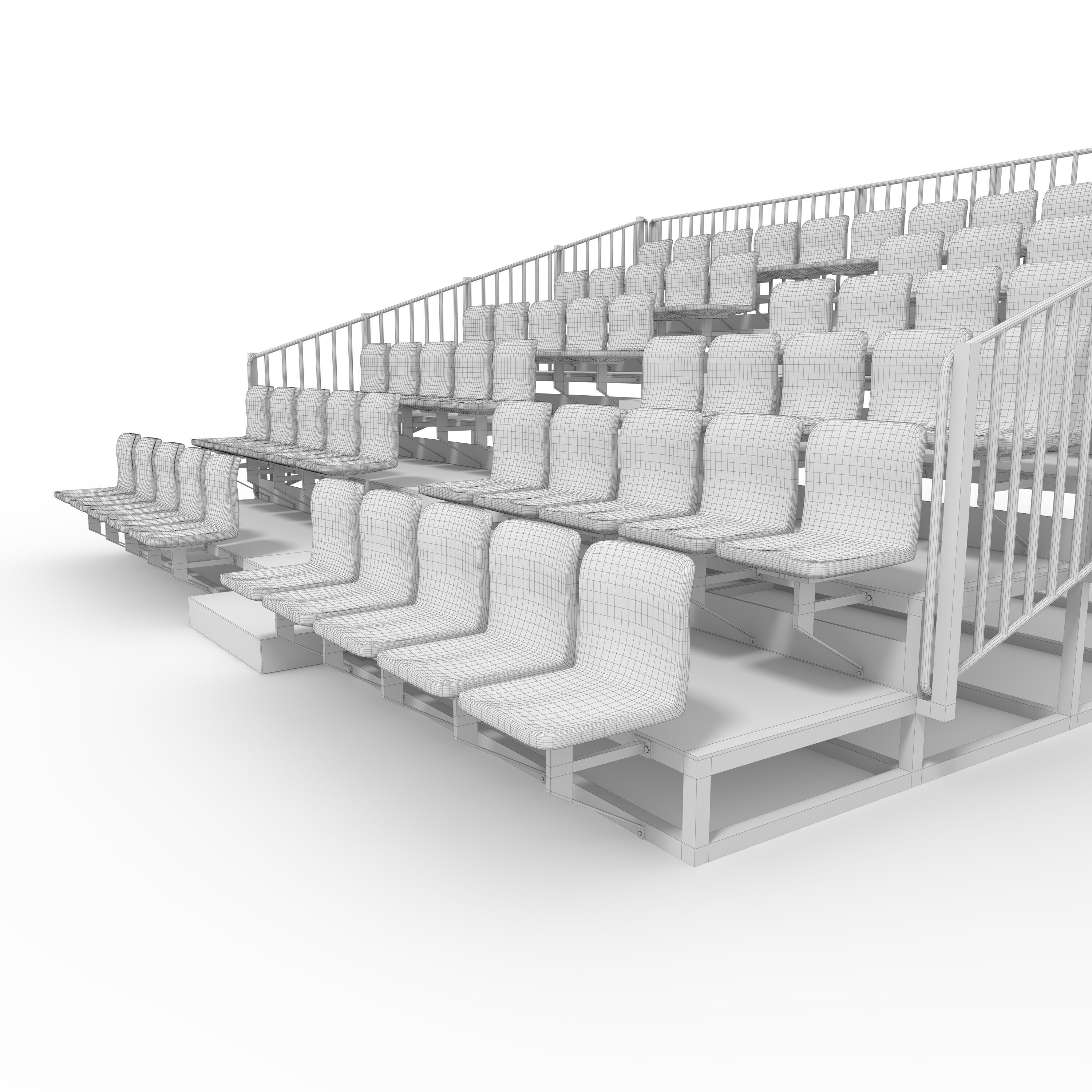 Bleachers 5 3D model_21