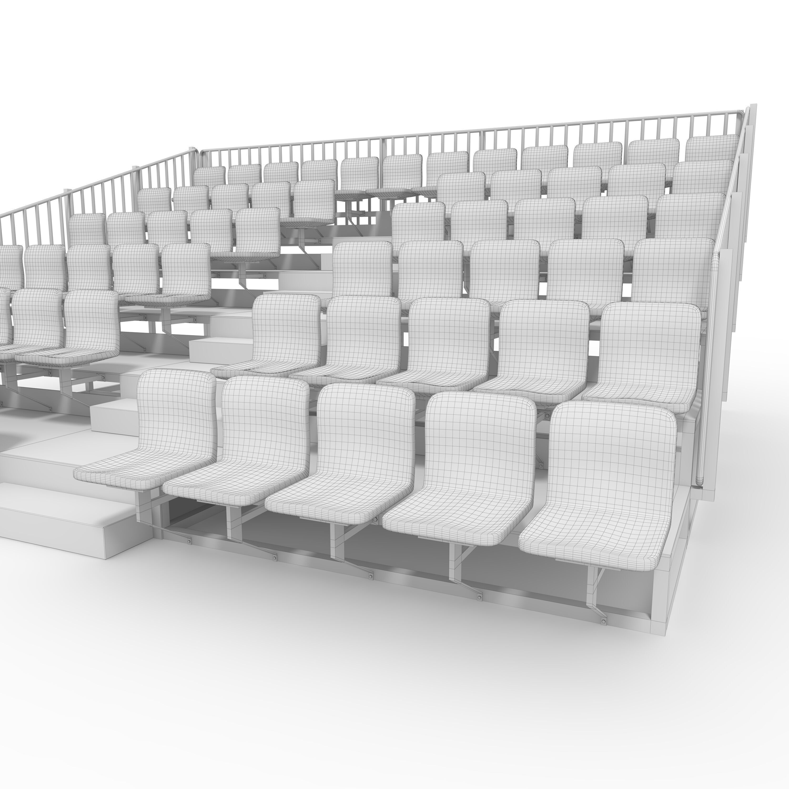 Bleachers 5 3D model_23
