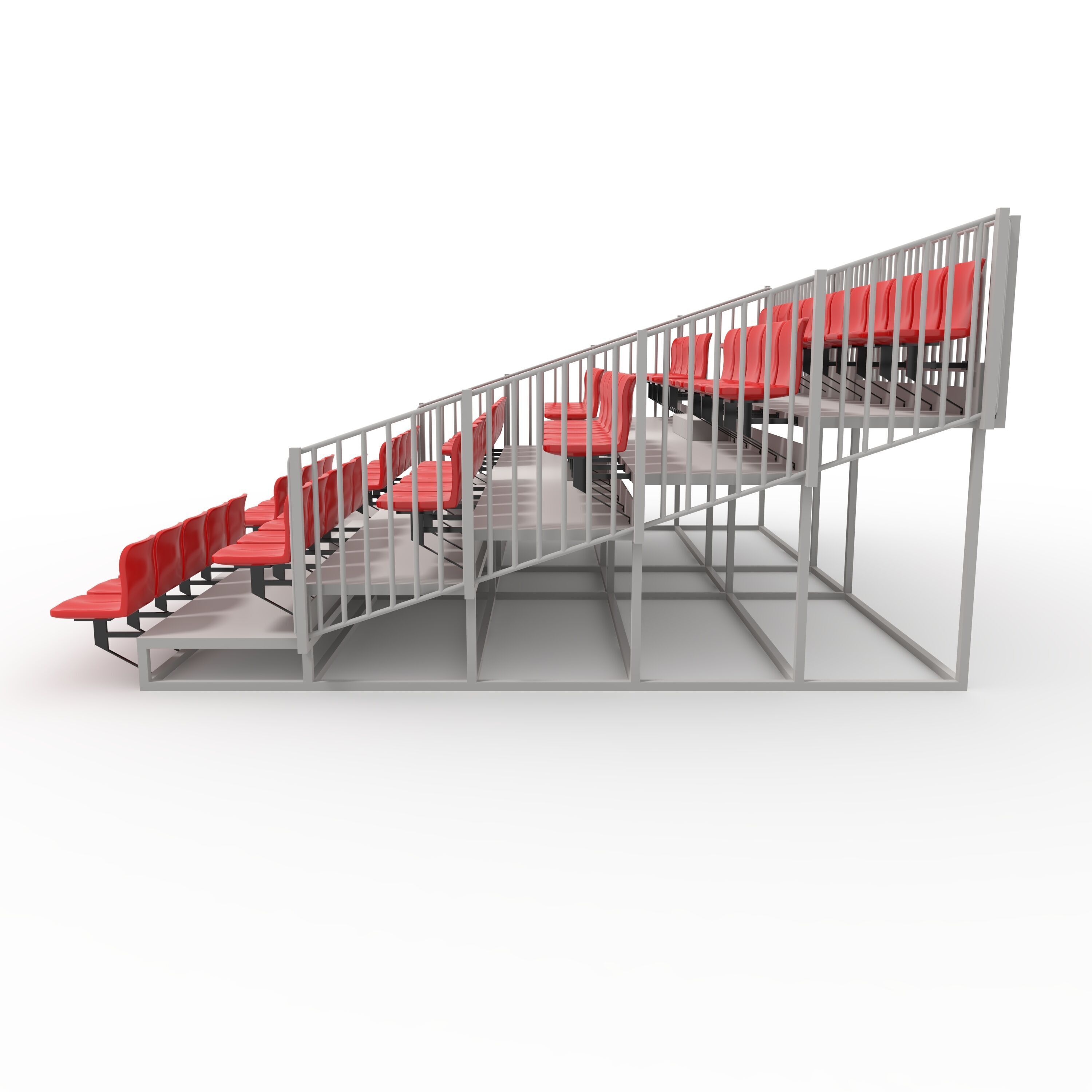 Bleachers 5 3D model_12