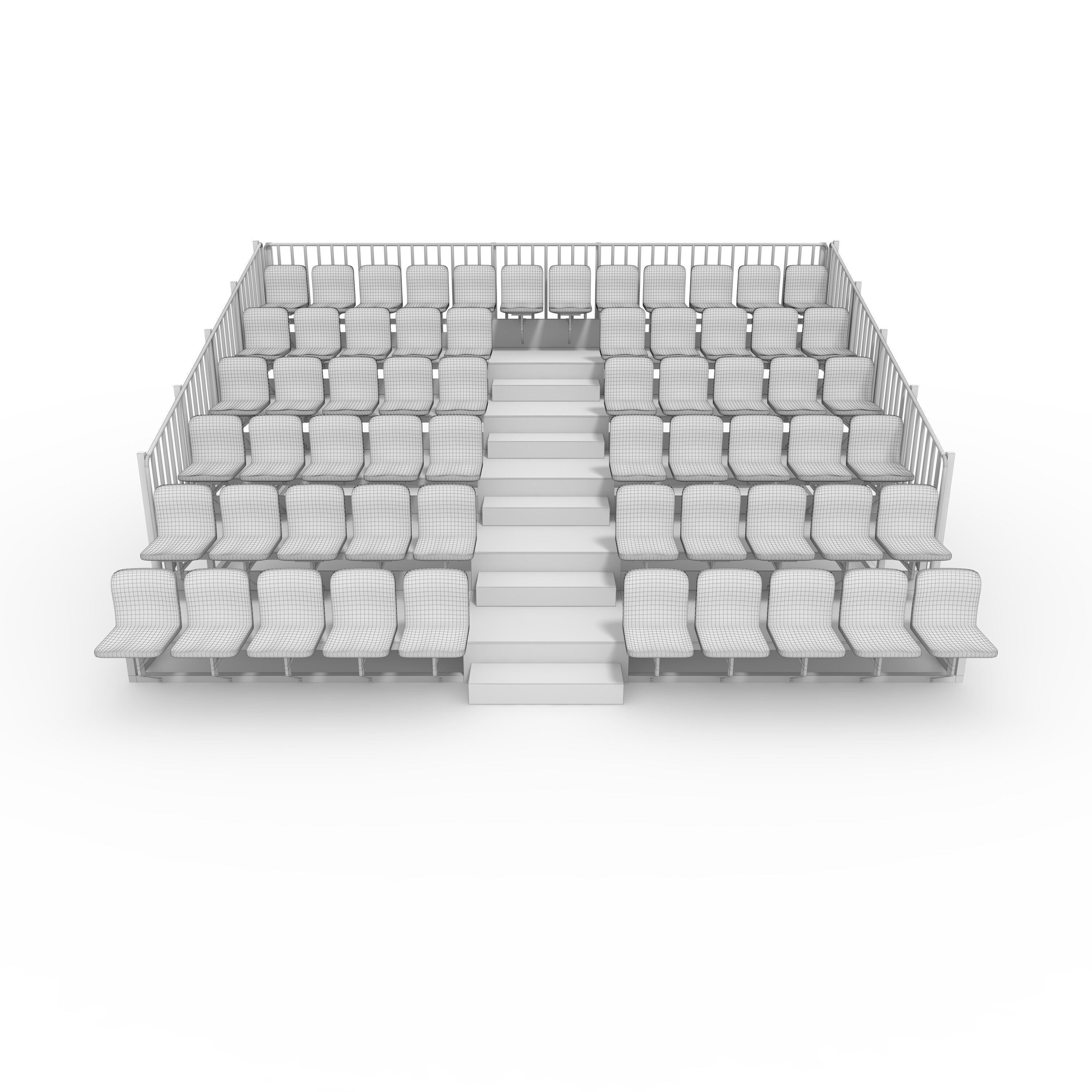 Bleachers 5 3D model_3