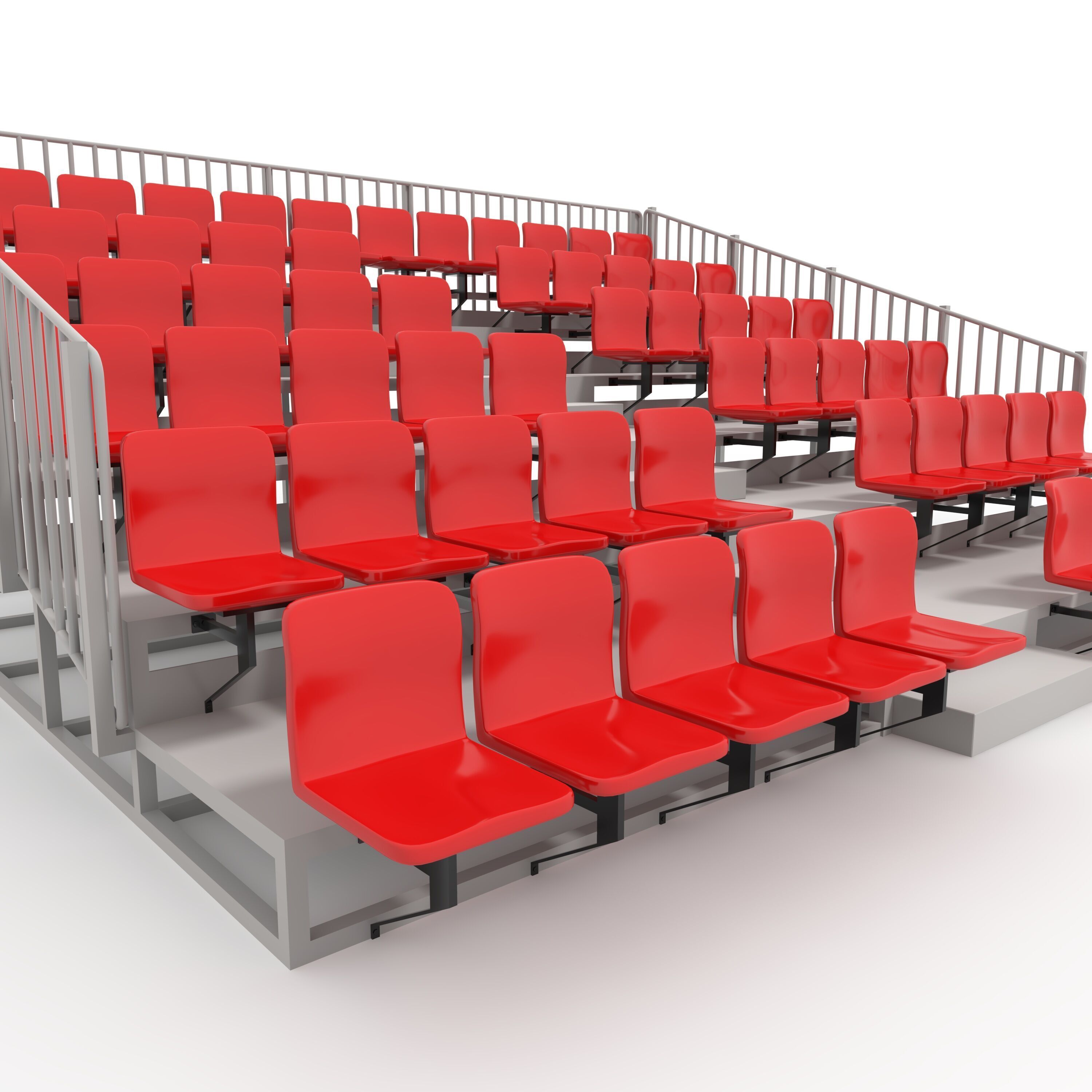 Bleachers 5 3D model_16