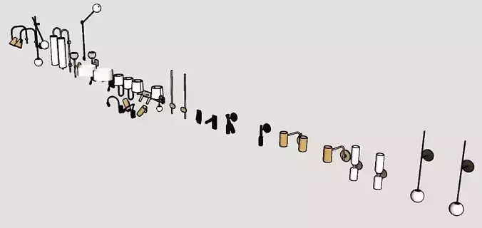 Decorative wall lighs 