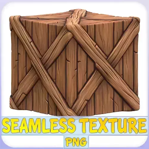 Stylized Wood Seamless Texture