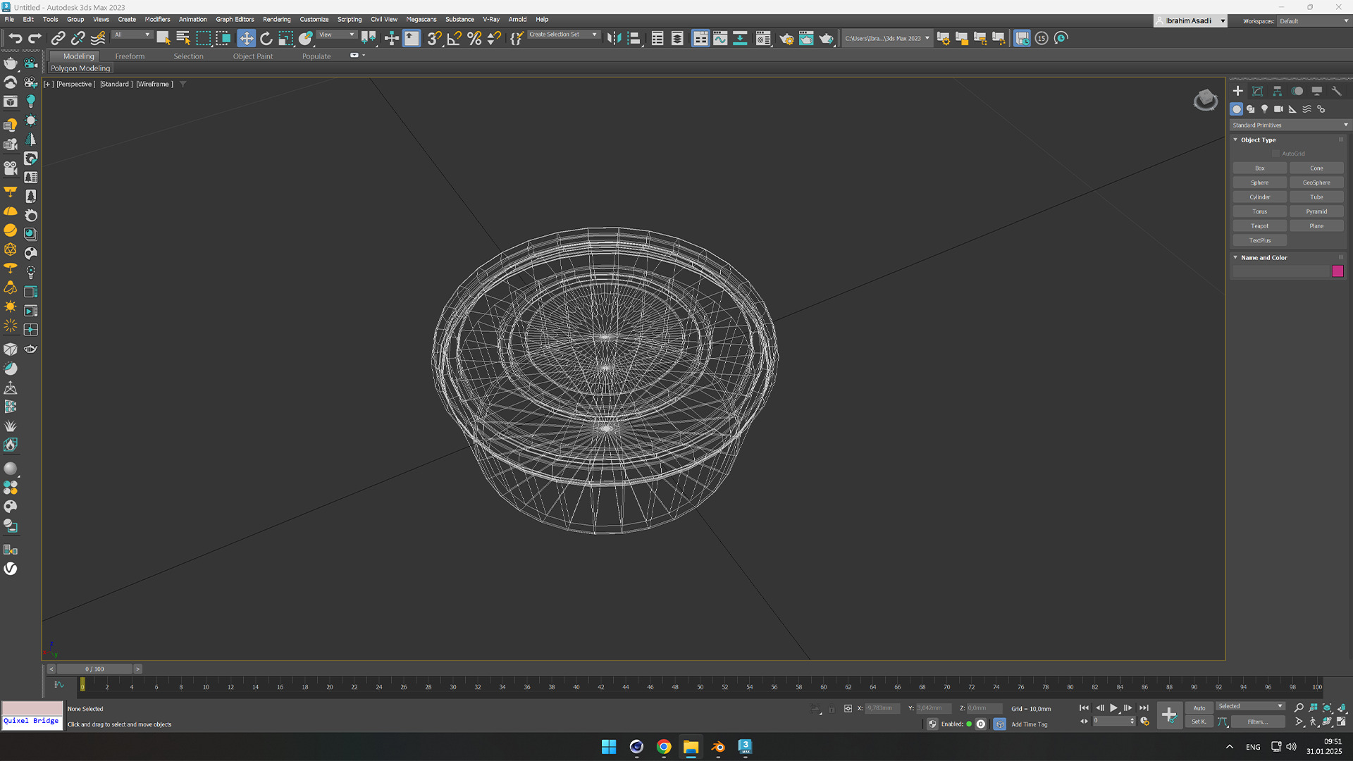 Play Dough Container - Realistic 3D Model 3D model_3