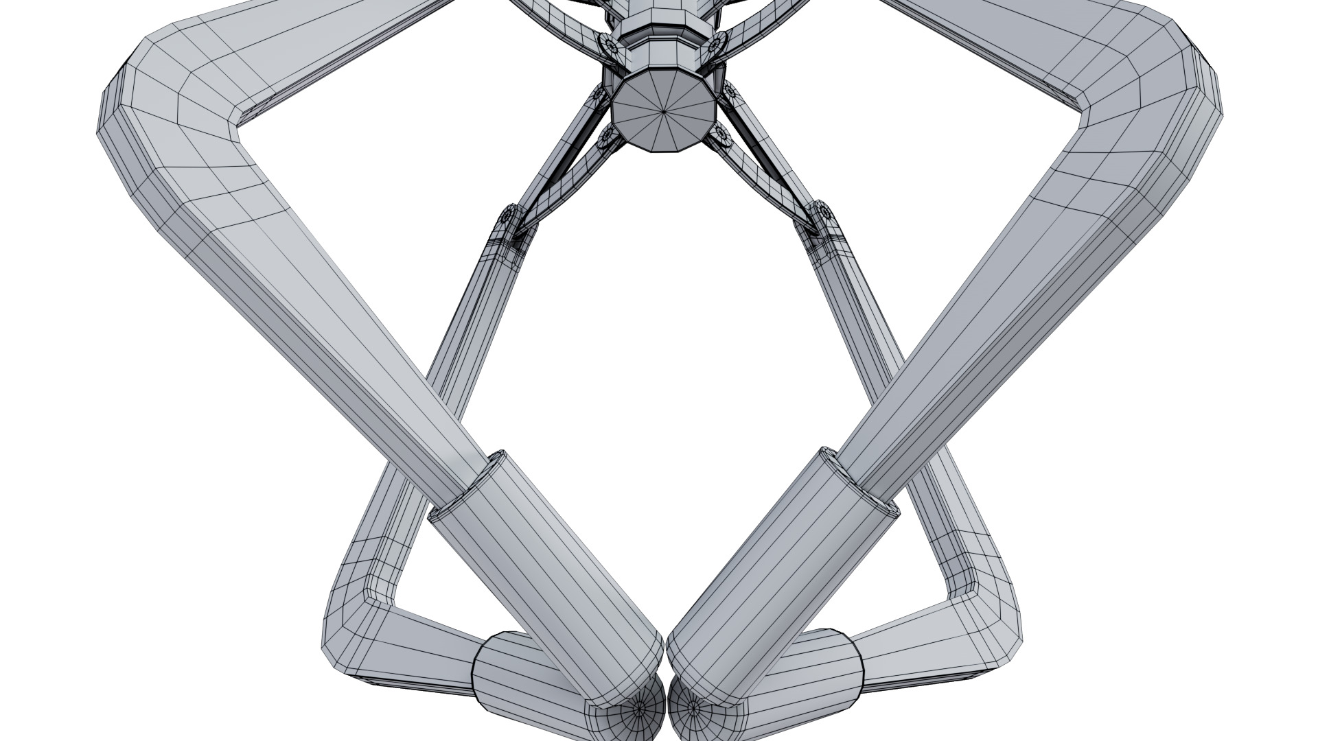 Metal Claw 18 with RIG 3D model_17