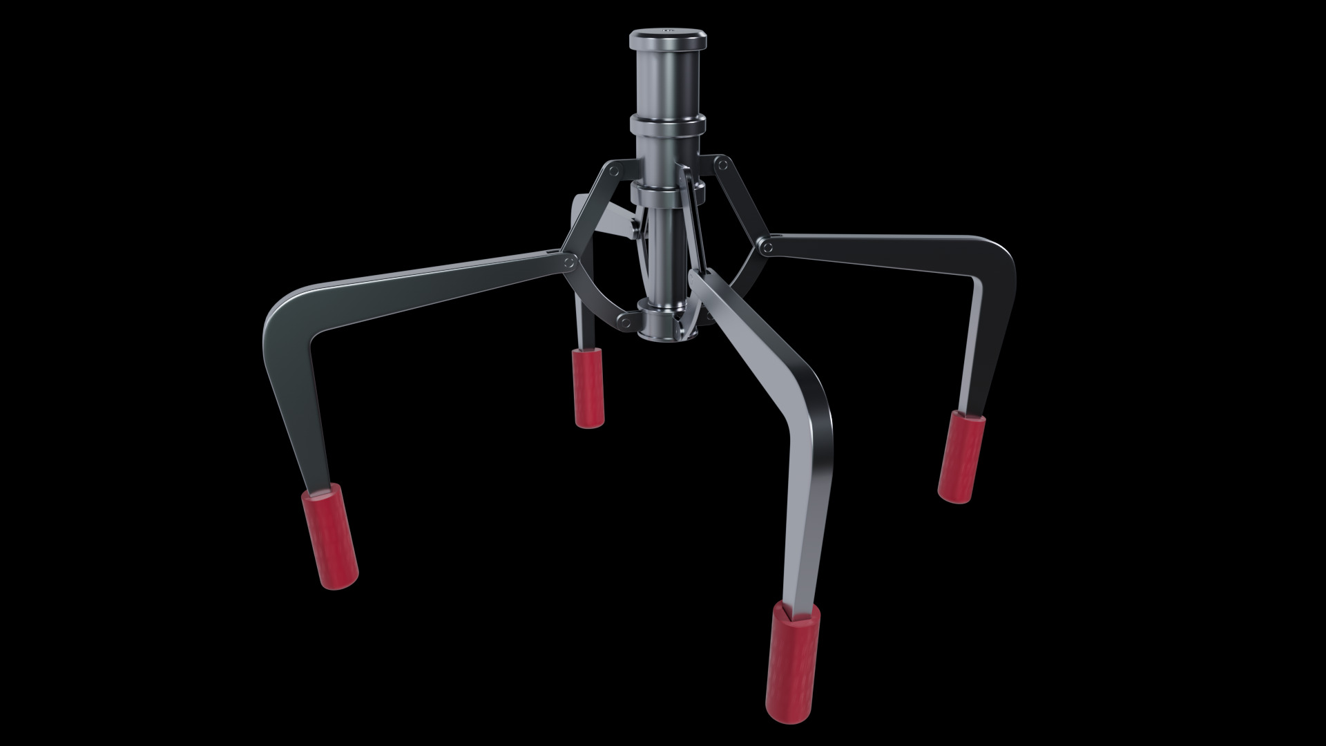 Metal Claw 18 with RIG 3D model_7