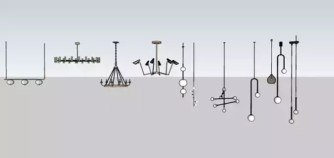 Decorative ceiling lights