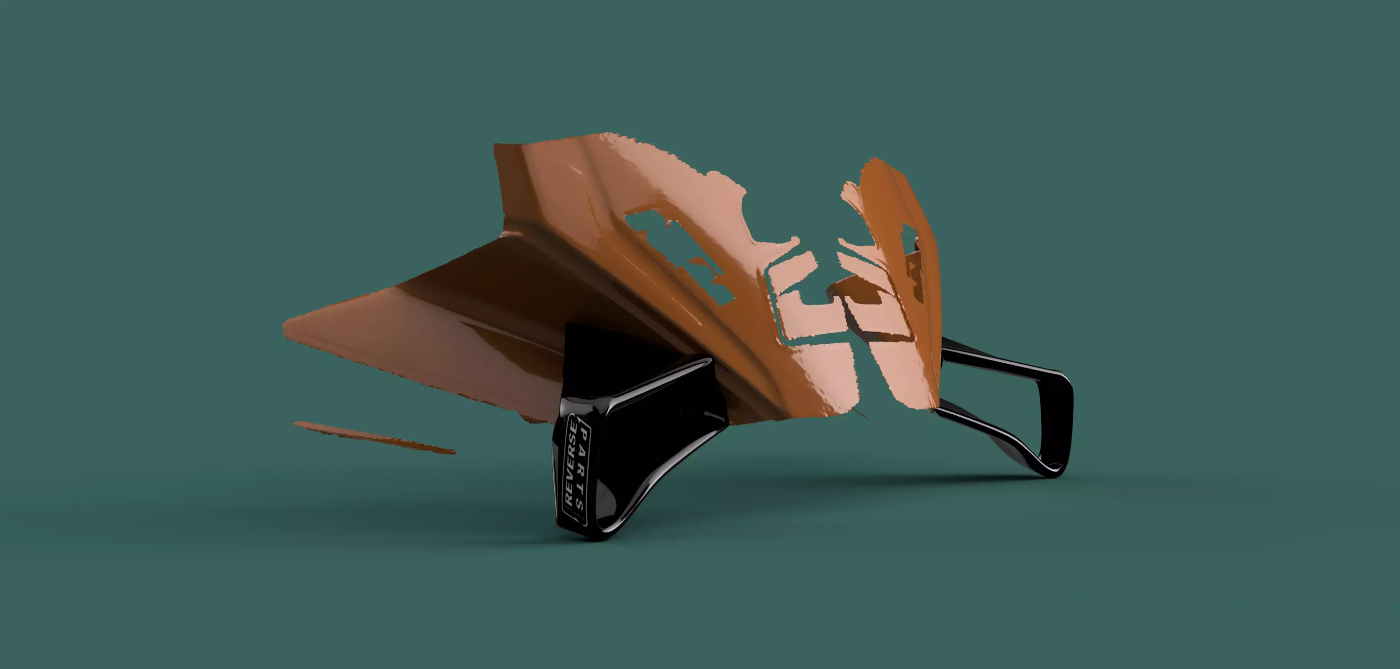 alette per ktm rc 390  gp style 3D print model_0