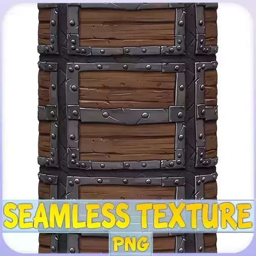 Stylized Wood Seamless Texture