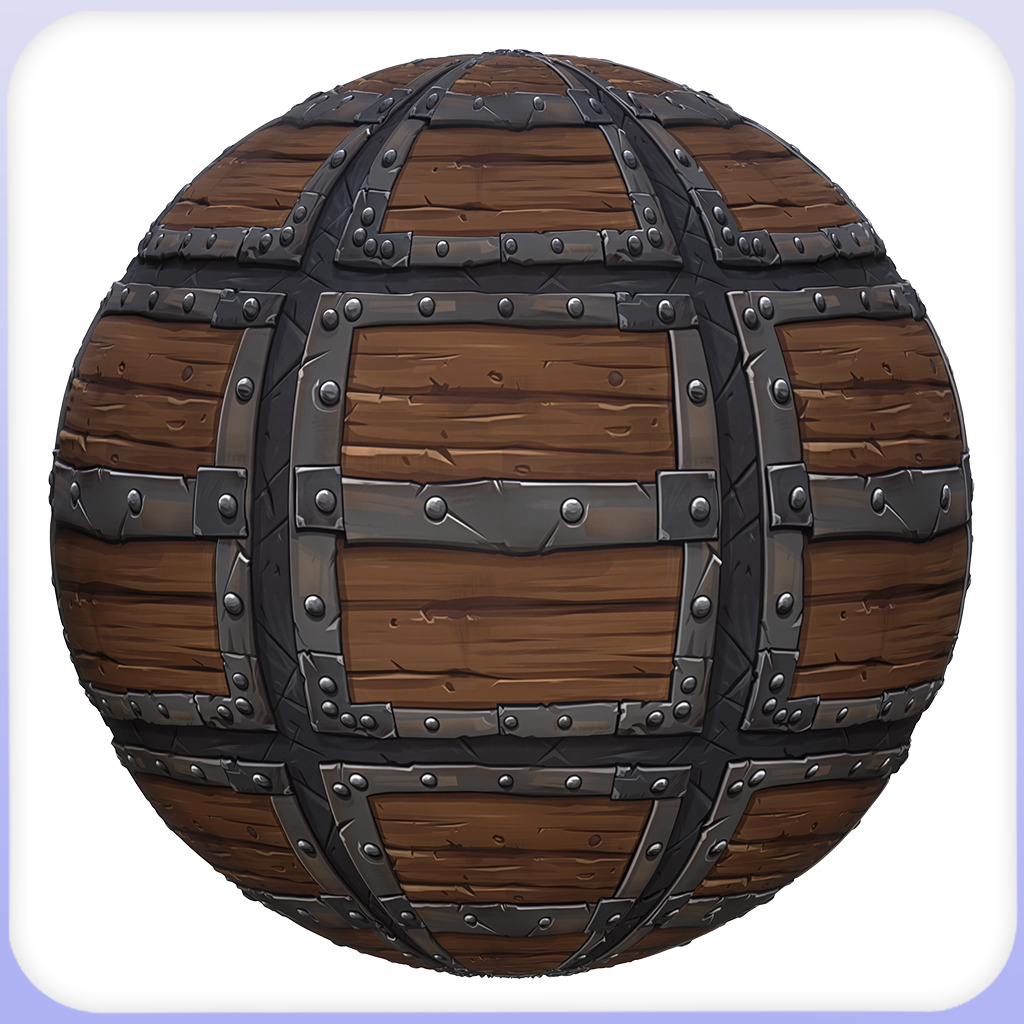 Stylized Wood Seamless Texture Texture_2