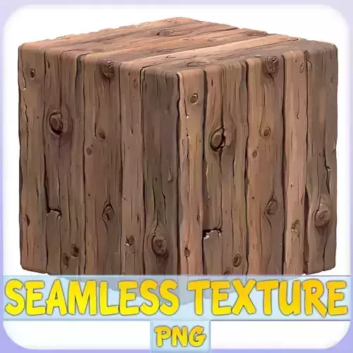 Stylized Wood Seamless Texture