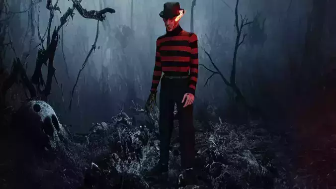 Freddy Krueger  Low-poly 3D model