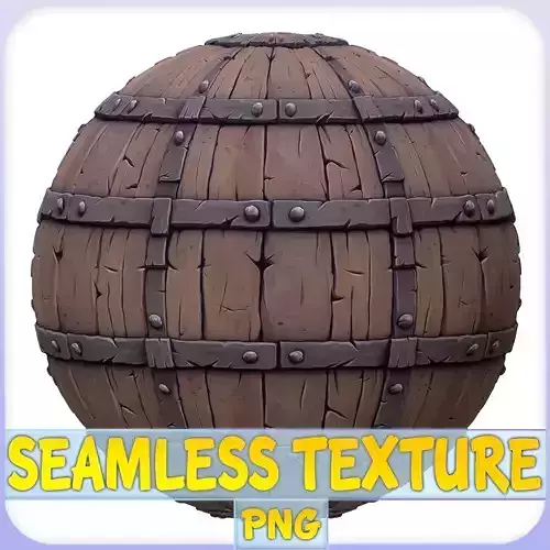 Stylized Wood Seamless Texture