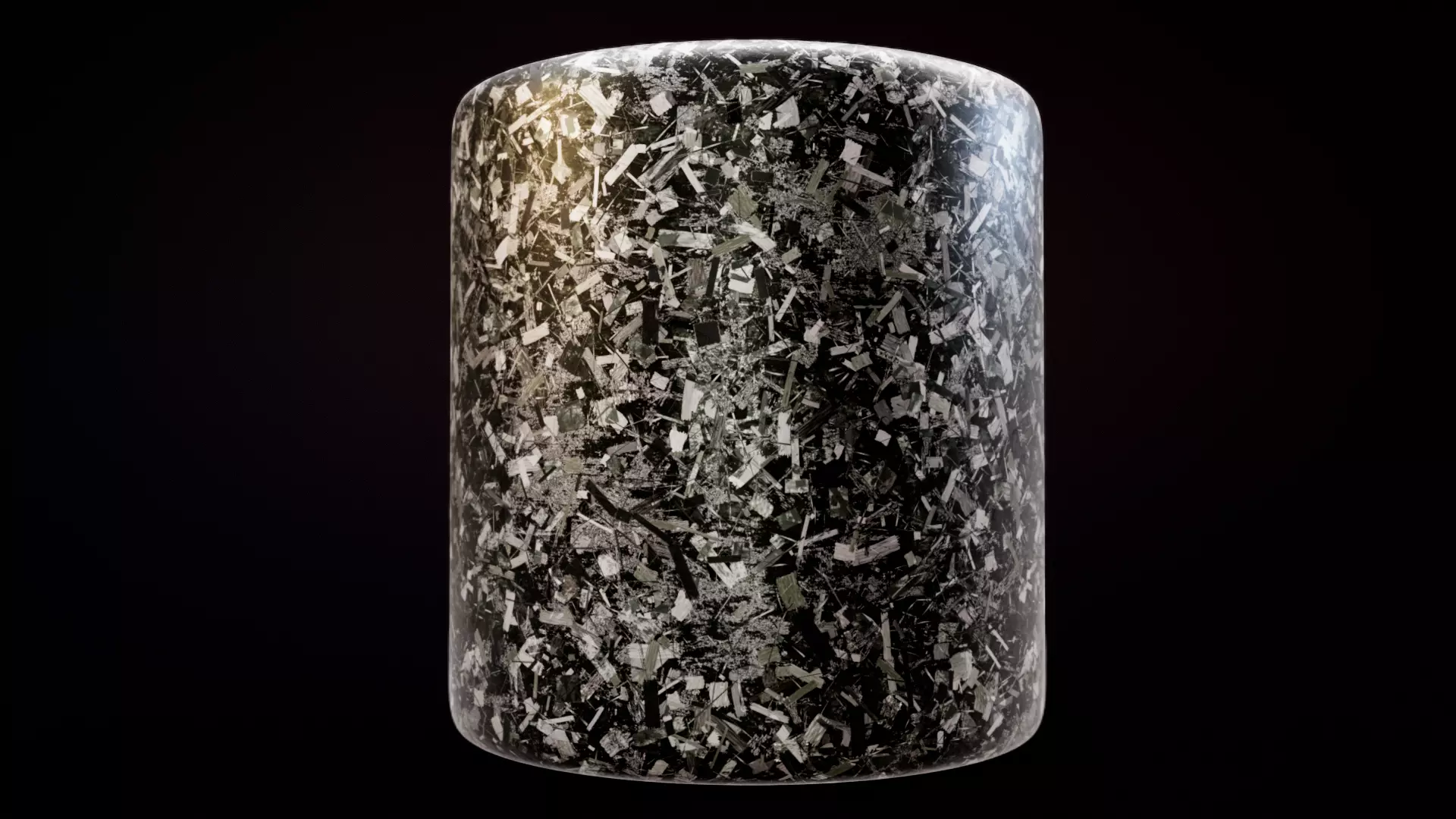 Seamless Carbon PBR material textures Texture