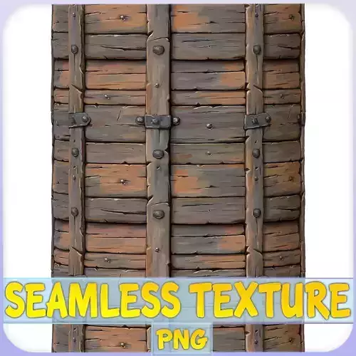 Stylized Wood Seamless Texture