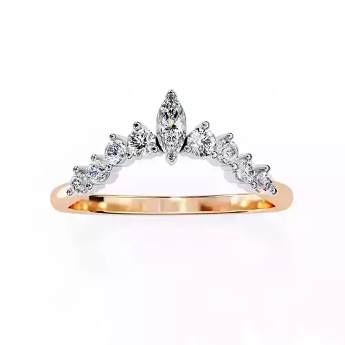 Eternity Diamond Band Ring 360 Animation Renders 3dm stl details