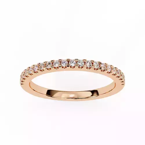 Eternity Diamond Band Ring 360 Animation Renders 3dm stl details 3D print model