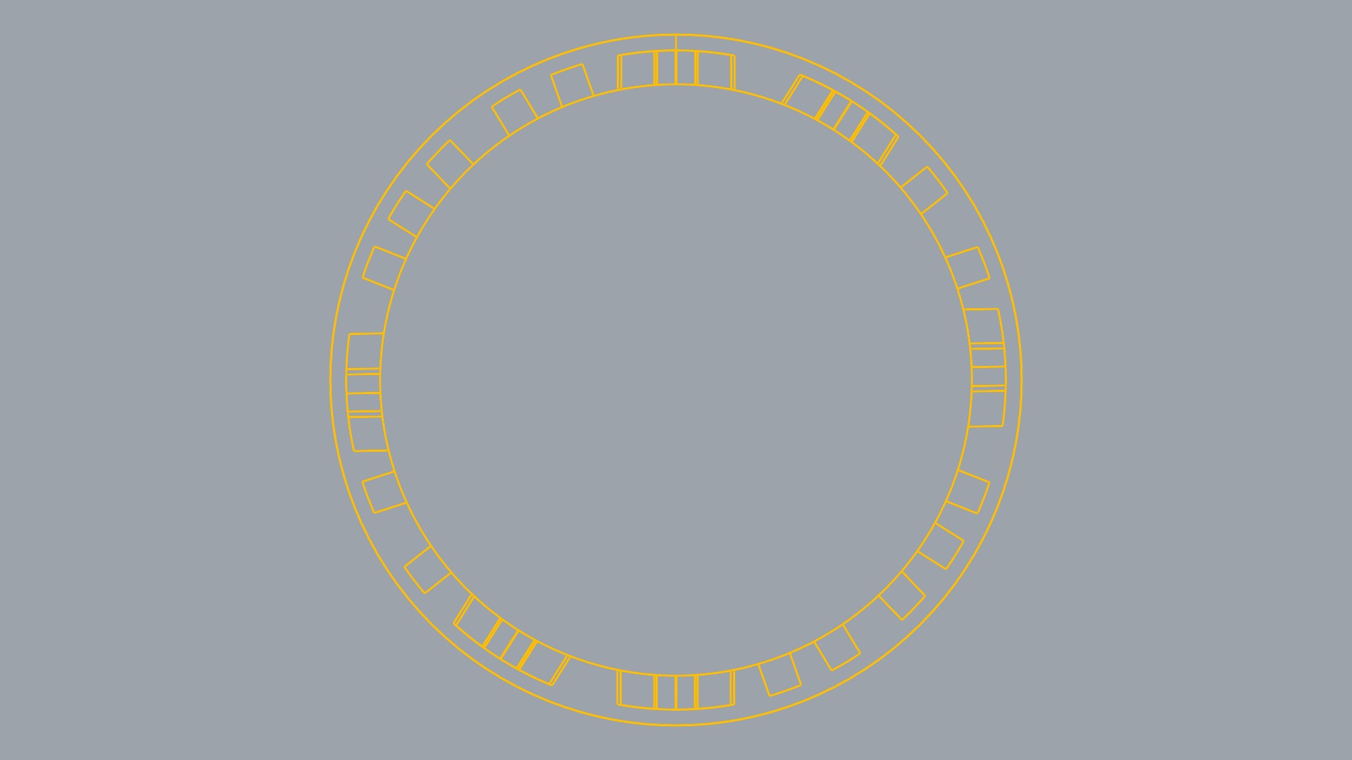 Roman Numeral Watch Ring Design JDBCo 3D print model_10