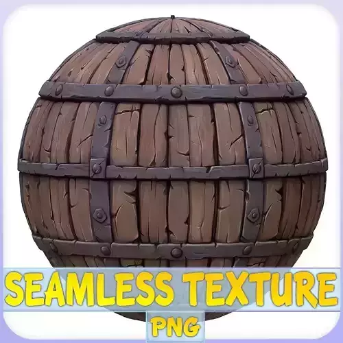 Stylized Wood Seamless Texture