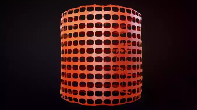 Seamless barricade safety net fence mesh material textures