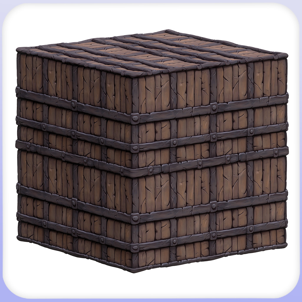 Stylized Wood Seamless Texture Texture_4