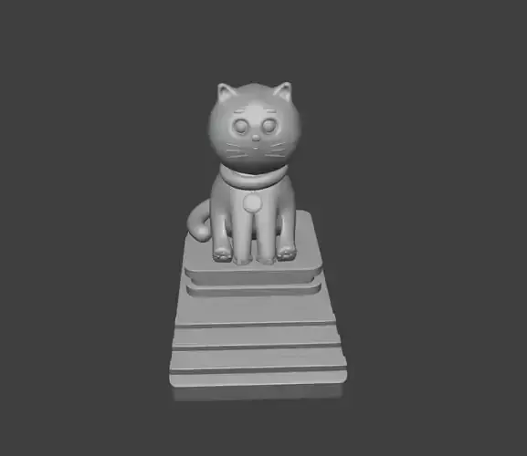 Cat Sitting Mobile stand