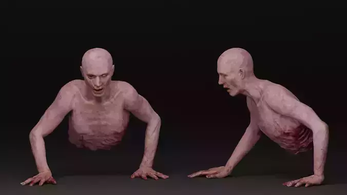 Dismembered Zombie Crawler 3