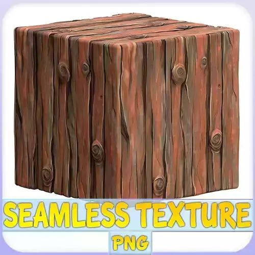 Stylized Wood Seamless Texture