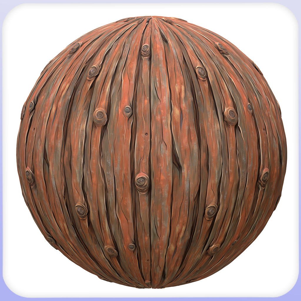 Stylized Wood Seamless Texture Texture_5
