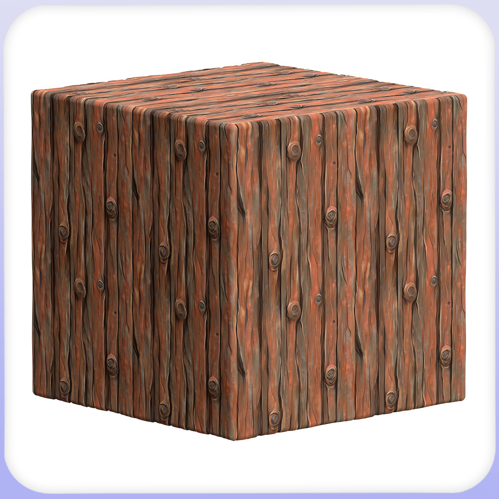 Stylized Wood Seamless Texture Texture_4