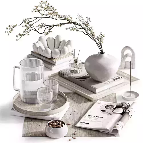 Decorative set04 3D model