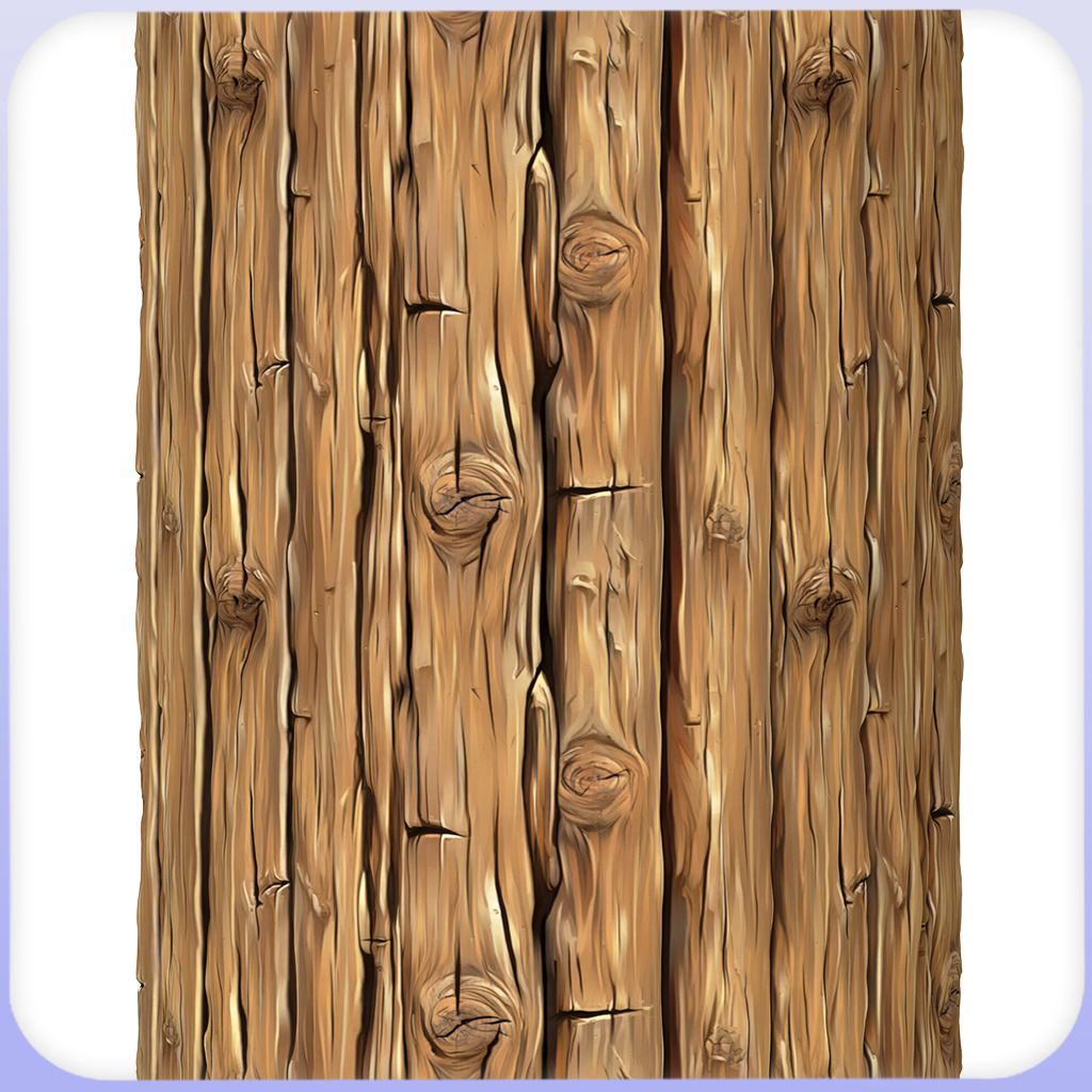 Stylized Wood Seamless Texture Texture_2