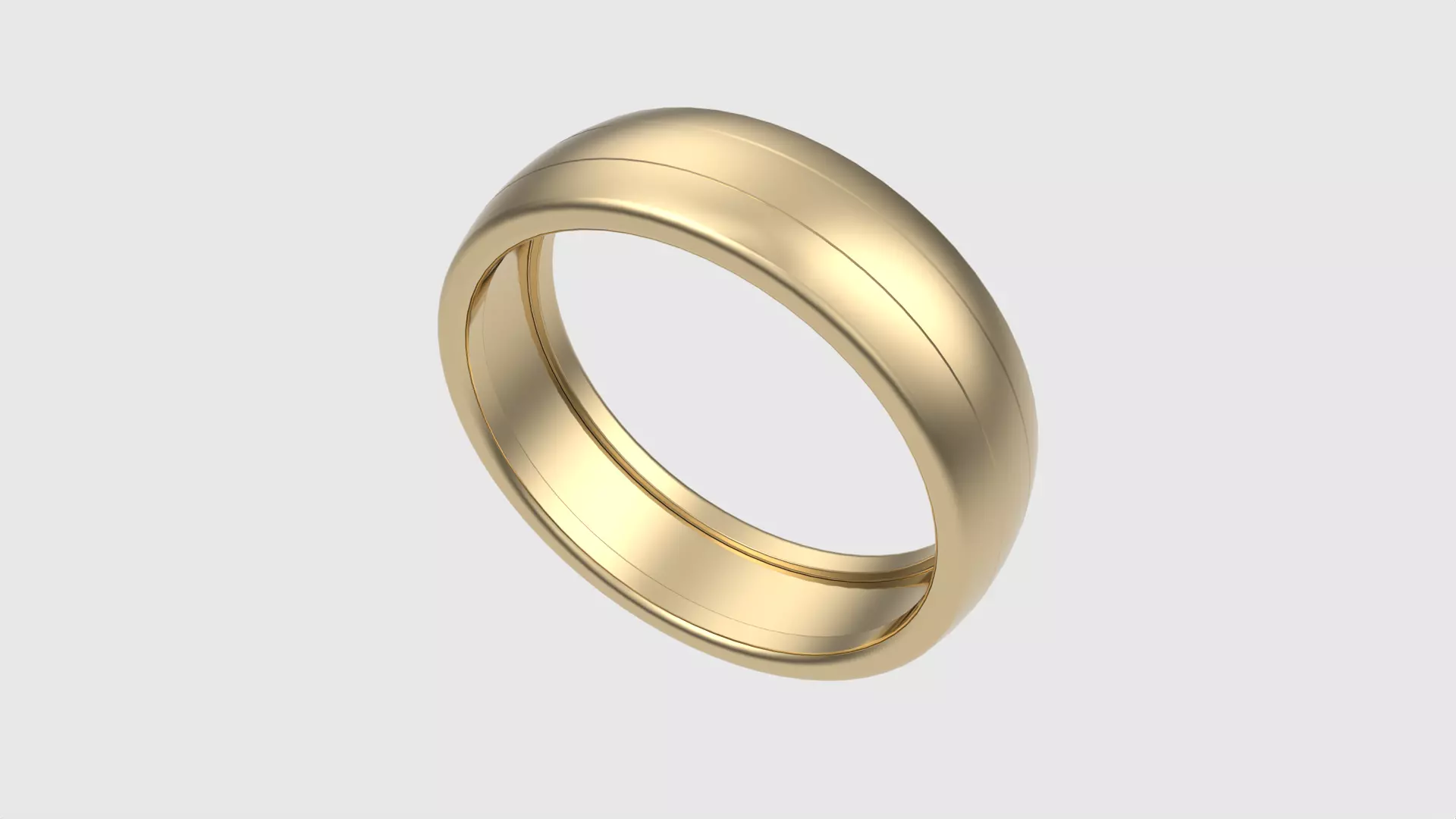 Wide Band Contemporary Ring JDBCo 3D print model