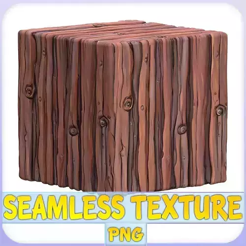 Stylized Wood Seamless Texture