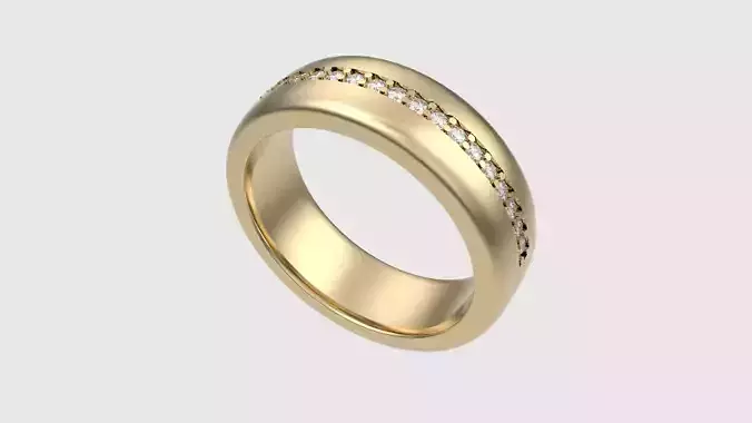 Wide Band Eternity Ring JDBCo