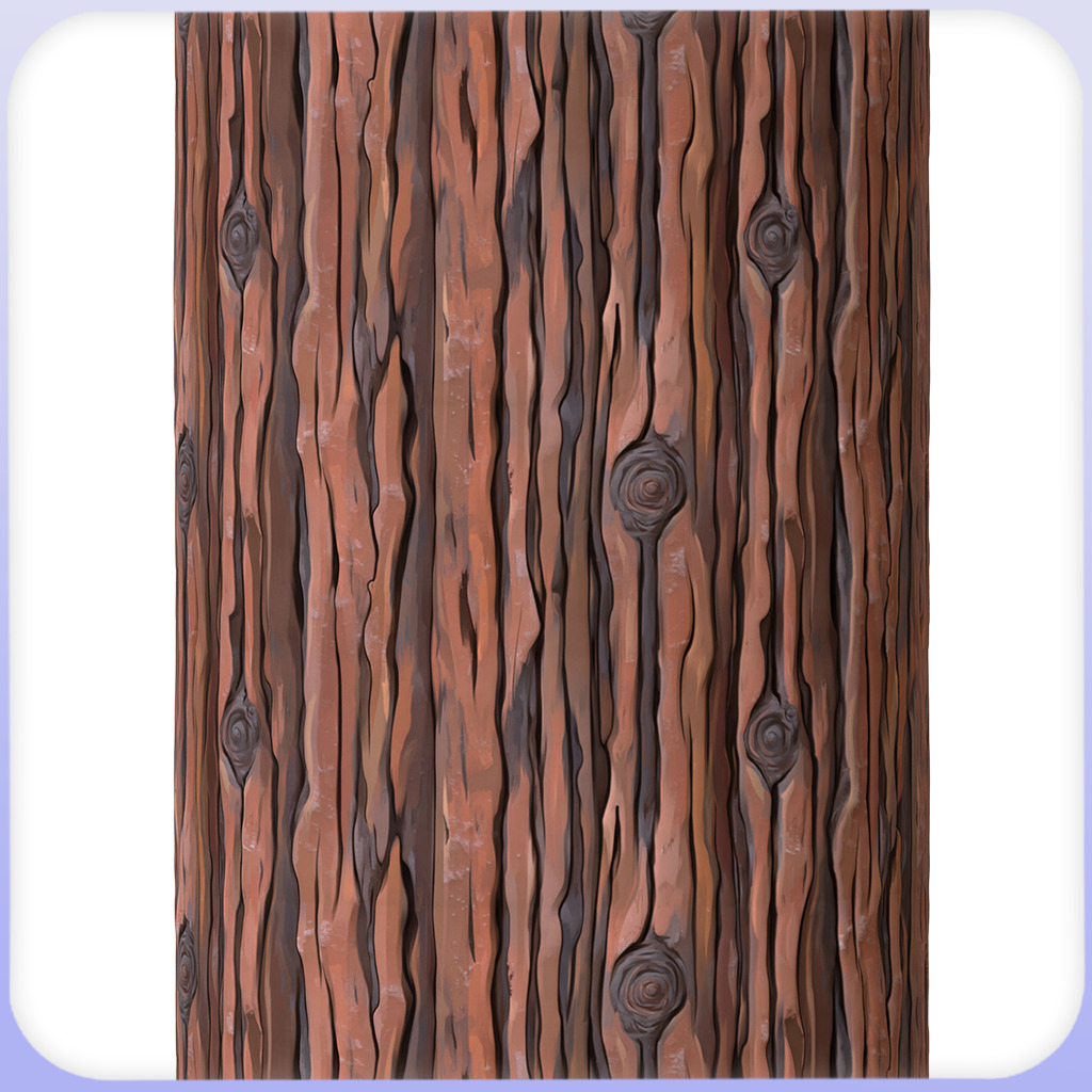 Stylized Wood Seamless Texture Texture_2