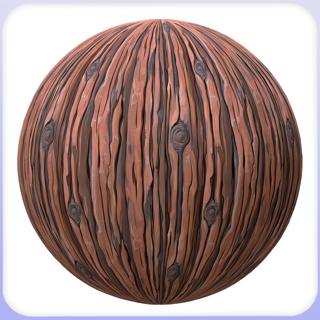 Stylized Wood Seamless Texture Texture_4