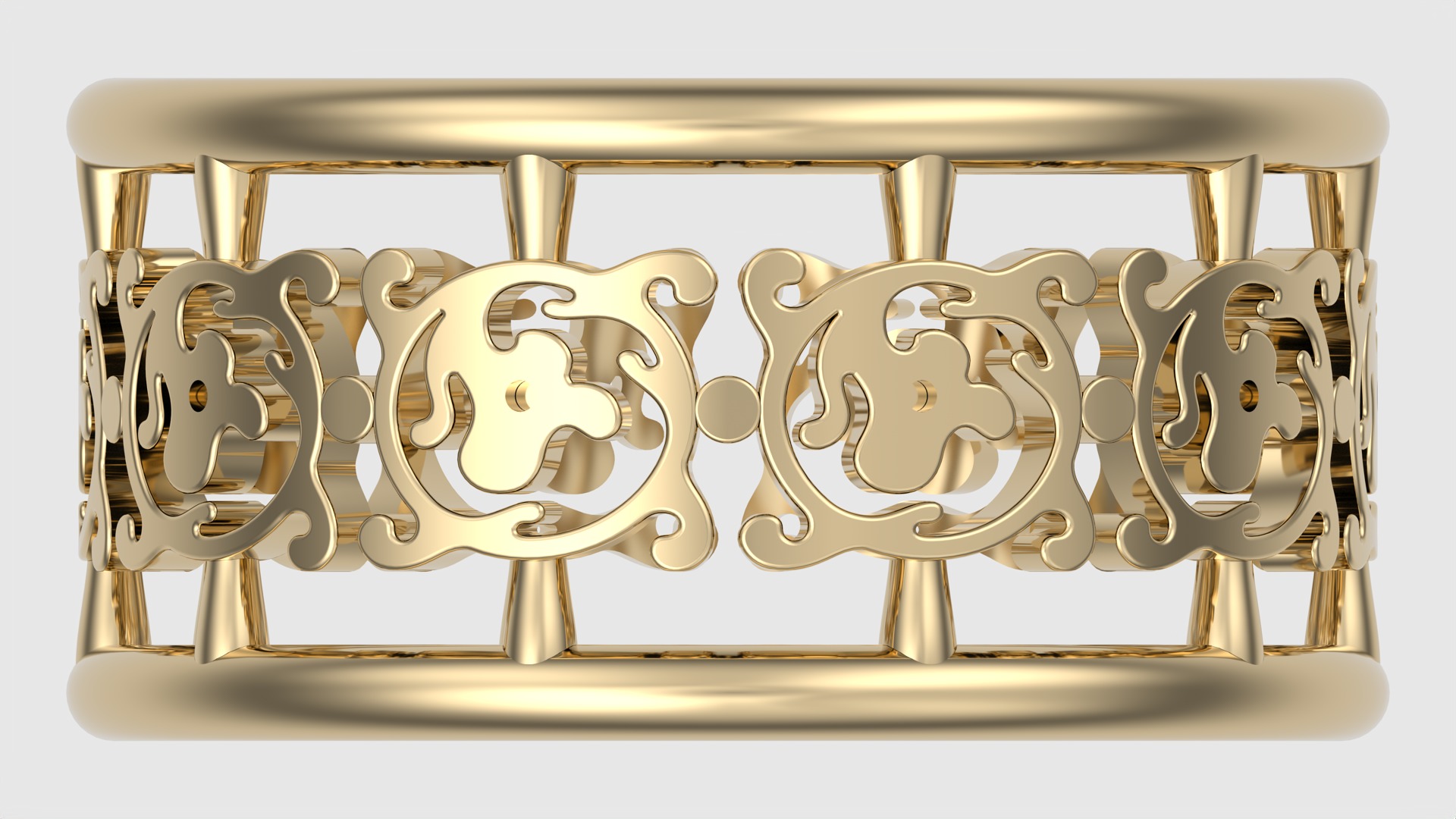 Intricate Pattern Tasteful Ring JDBCo 3D print model_6