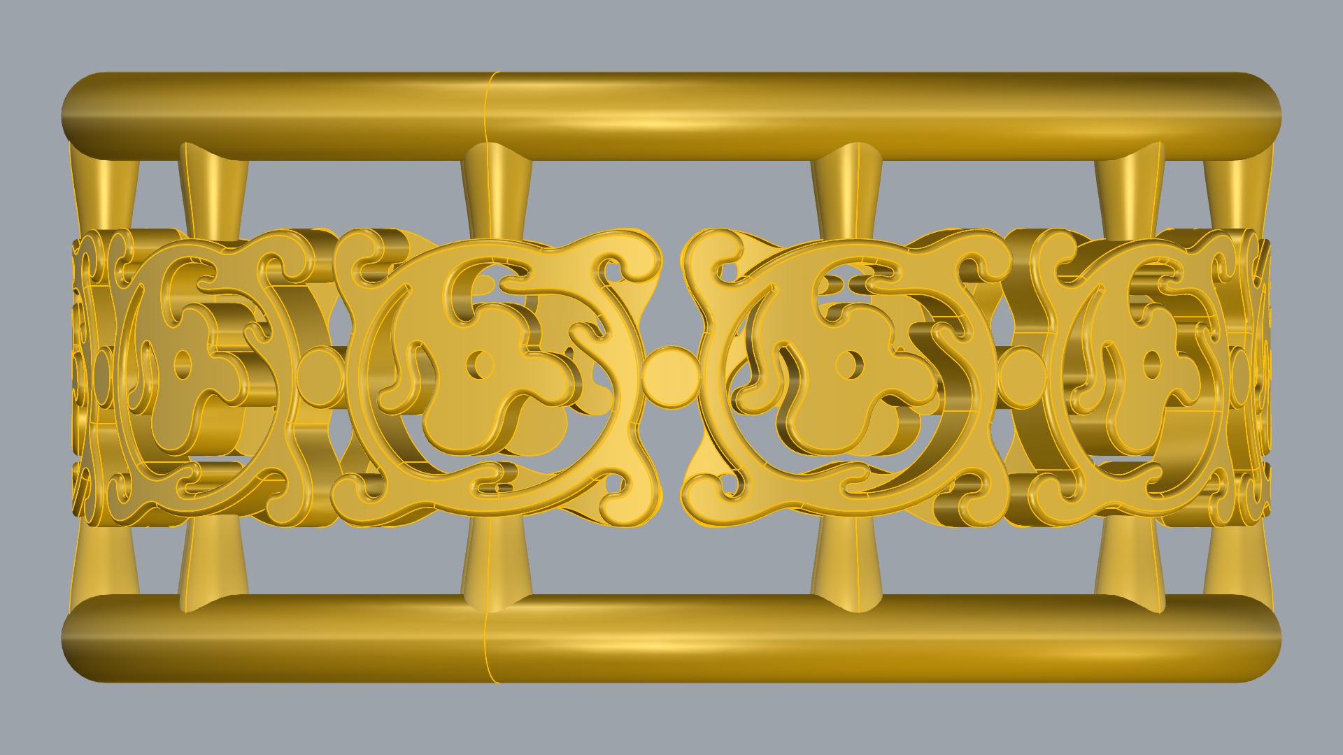 Intricate Pattern Tasteful Ring JDBCo 3D print model_13