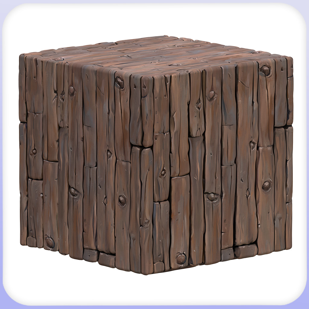 Stylized Wood Seamless Texture Texture_2