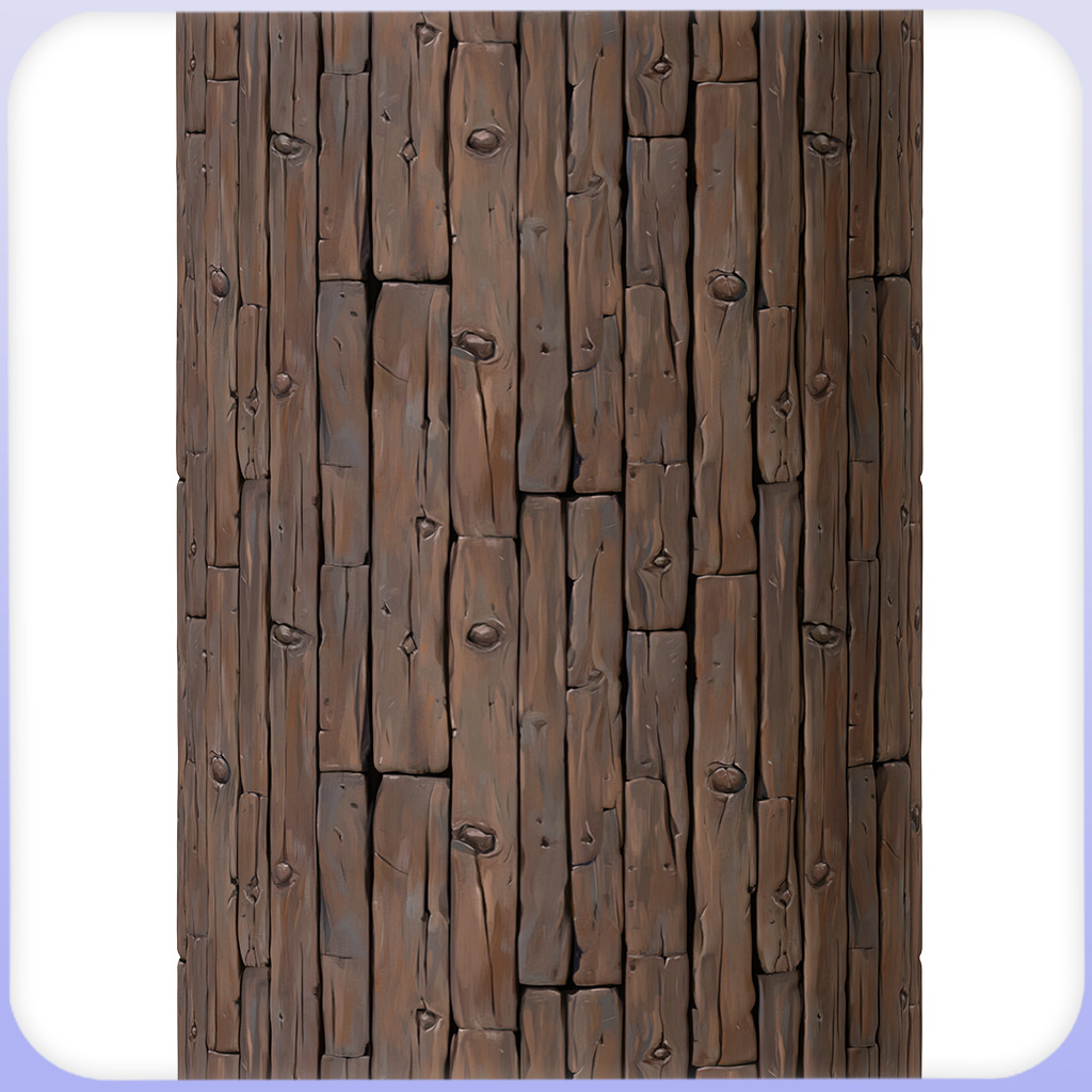 Stylized Wood Seamless Texture Texture_3