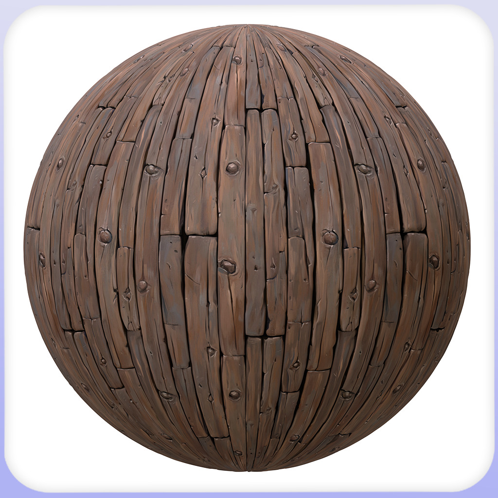 Stylized Wood Seamless Texture Texture_5