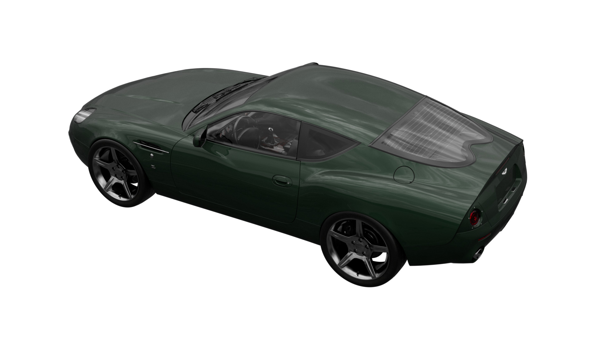 Aston Martin - 2003 - DB7 Zagato 3D model_2