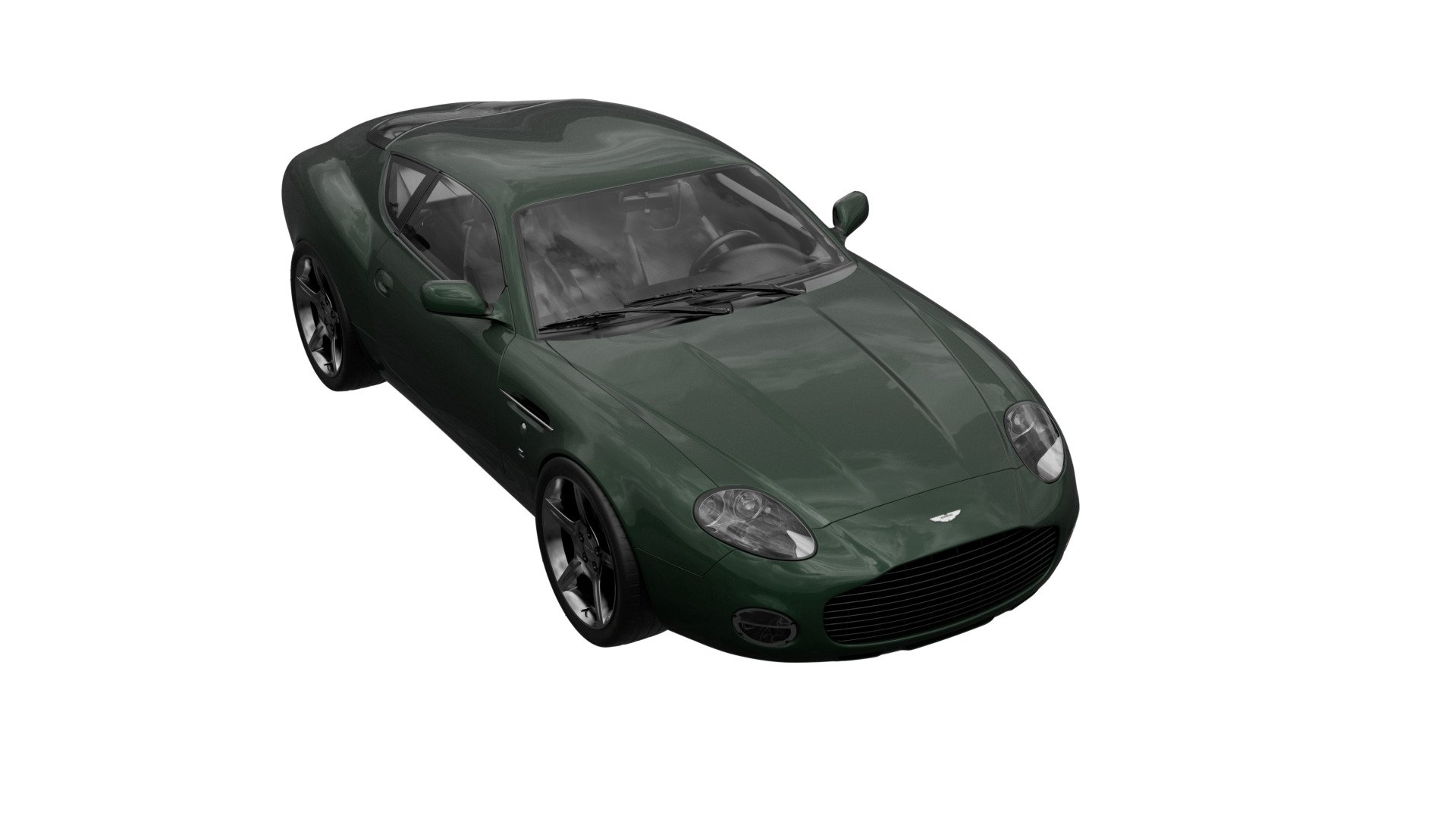 Aston Martin - 2003 - DB7 Zagato 3D model_3