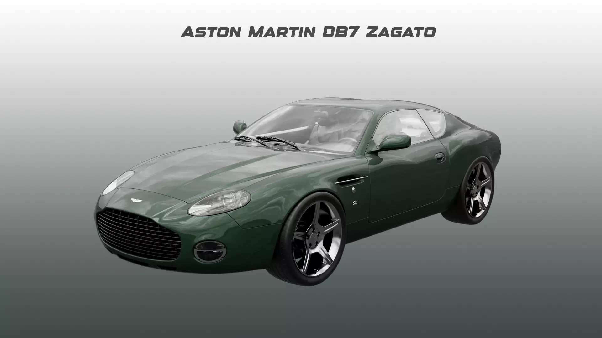 Aston Martin - 2003 - DB7 Zagato 3D model_0