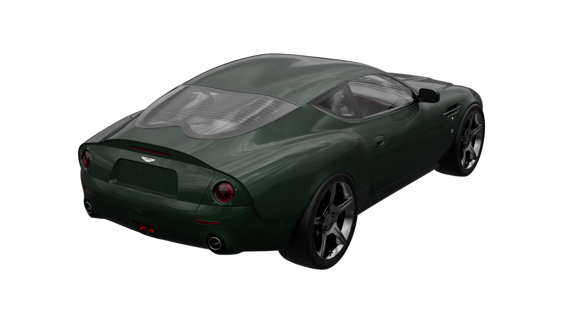 Aston Martin - 2003 - DB7 Zagato 3D model_4