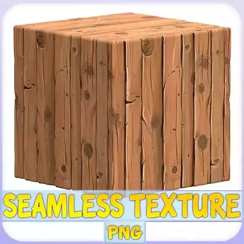 Stylized Wood Seamless Texture