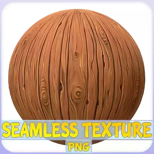 Stylized Wood Seamless Texture