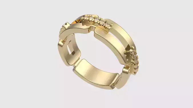 Contemporary Split Design Ring JDBCo