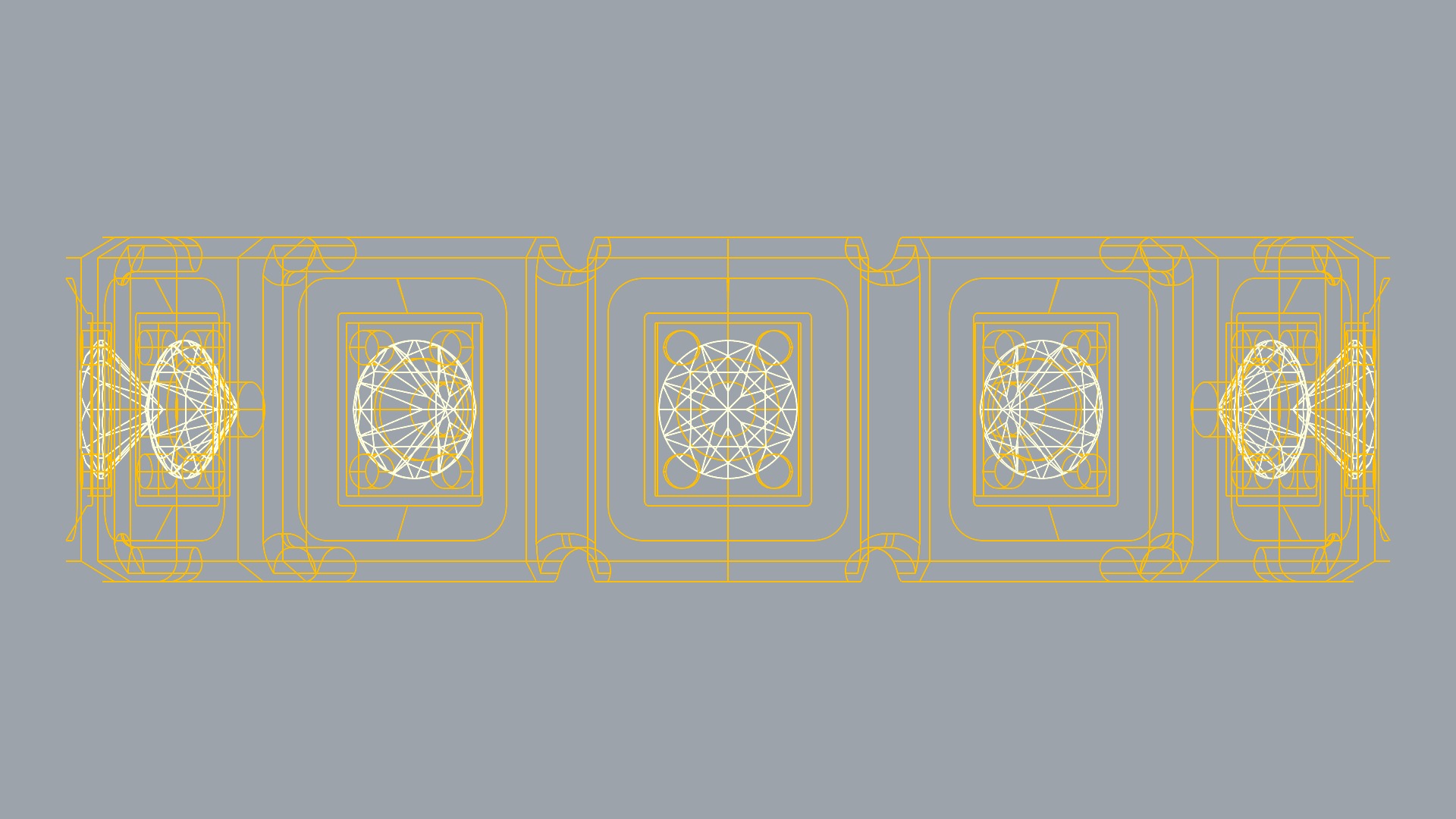 Square Setting Eternity Band JDBCo 3D print model_14